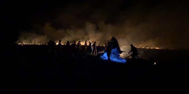 SE ACCIDENTA AERONAVE EN VUELO IRREGULAR; MUEREN SUS DOS OCUPANTES.