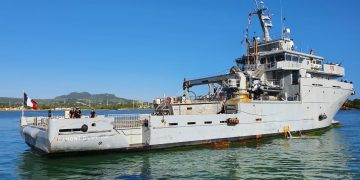 BuqueFrances“Dumont D´ Urville”atraca en puerto de Puerto Plata, destacan ubicación estratégica del país.