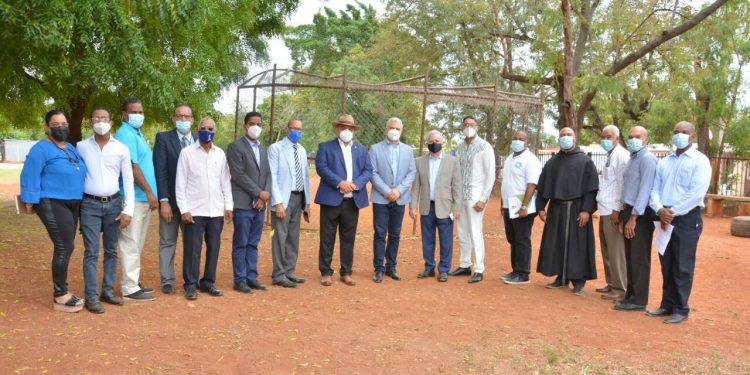 Comisión de Deportes del Senado realiza descenso en el Club Los Trinitarios, en Santo Domingo Este.