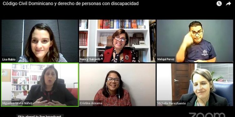 Jueza de SCJ asegura que se trabaja por mejorar acceso a justicia de personas con discapacidad.