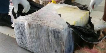 OCUPAN 897 PAQUETES PRESUMIBLEMENTE COCAÍNA PRÓXIMO A LAS COSTAS DEL MUNICIPIO DE BANÍ