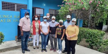 DIGERA respalda jornada de vacunación como voluntario en provincia de Azua.