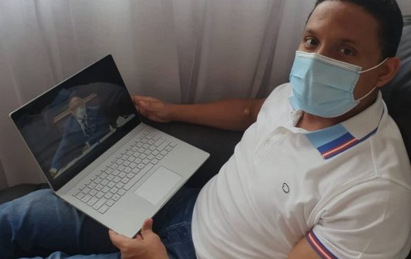 Diputado Elías Matos dice está  libre de Covid después de dos semanas de aislamiento.