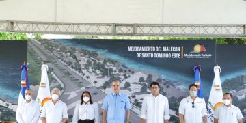 Presidente Abinader anuncia inversión de RD$550 M para mejoramiento Malecón SDE