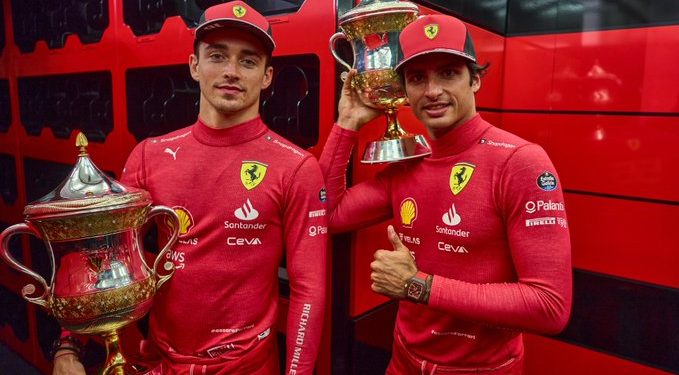 Ferrari brilló en un noche oscura de Red Bull en inicio de la Fórmula 1