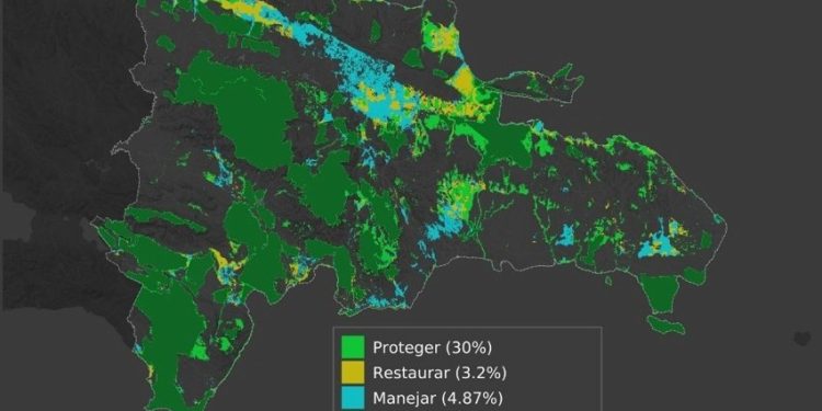 RD crea su primer mapa de la naturaleza con herramienta tecnológica