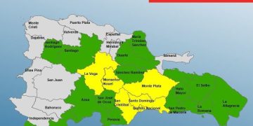 COE reduce las provincias en alerta por vaguada pese a lluvia