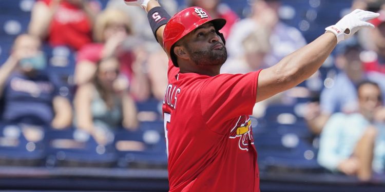 Pujols hará historia como BD titular el jueves