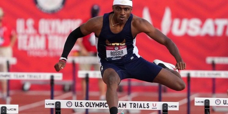 Rosser y Clarke encabezan vallistas del Félíx Sánchez