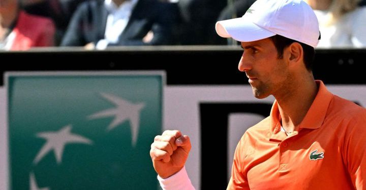 Djokovic conquista su primer título del año en el Abierto de Italia