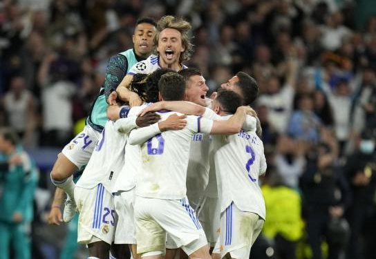 Real Madrid a la final tras remontada épica ante Man City