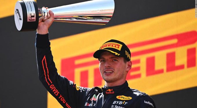 Verstappen se apodera del liderato del campeonato de la Fórmula Uno