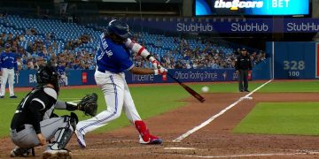 Vladi Jr suena su jonrón 10 de la campaña, Edward Cabrera logra su primer triunfo en GL