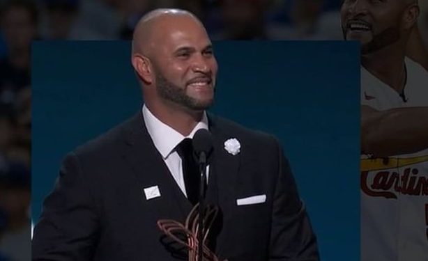 Pujols gana el premio Muhammad Ali de ESPN por labor humanitaria