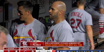 Pujols pega el jonrón 694 de su carrera, Judge y Ohtani la sacan, Dodgers se llevan serie larga en Miami