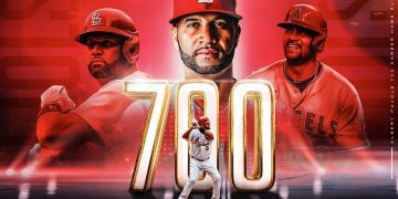 Cardenales aplastan a Dodgers con 2 HR históricos de Pujols