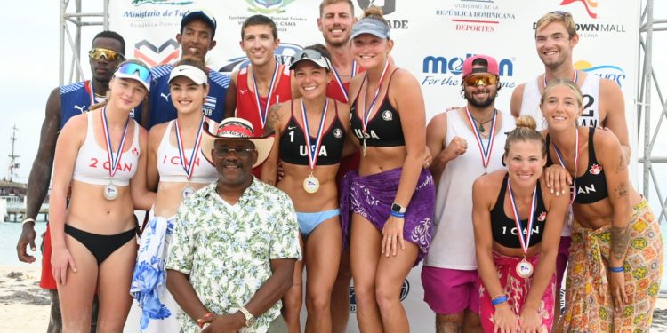 Estados Unidos campeón del Circuito de Voleibol de Playa Norceca