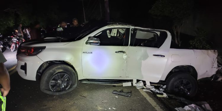 Fallecen madrastra y empleado de “Mantequilla” en accidente de tránsito