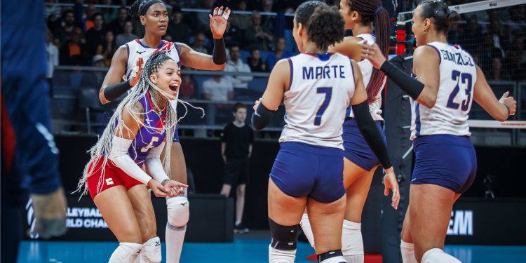 Voleibol RD va ante Estados Unidos en inicio segunda ronda Mundial