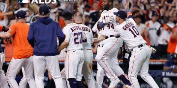 Con HR de Álvarez en la 9na, Astros sorprenden a Seattle