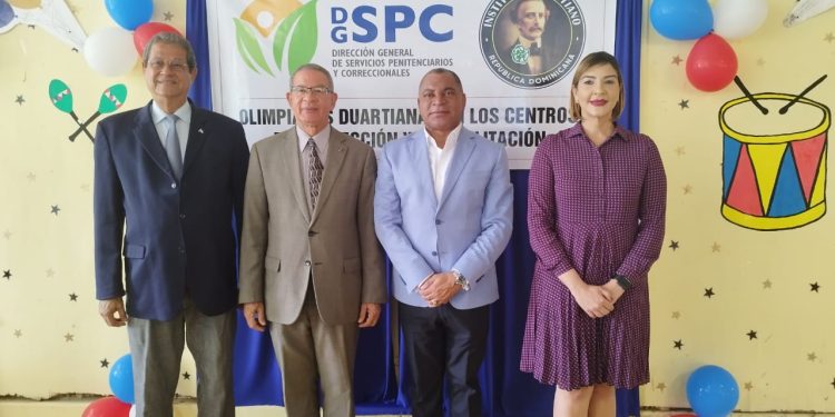 Privados de libertad participan en la primera Olimpiada Duartiana de Centros de Corrección y Rehabilitación