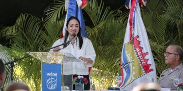 Faride Raful destaca compromiso del Gobierno con la seguridad en Santo Domingo Norte