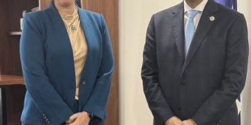 Presidente del INDOTEL se reúne con subsecretaria adjunta de EE.UU. para afianzar lazos cooperación en ciberseguridad